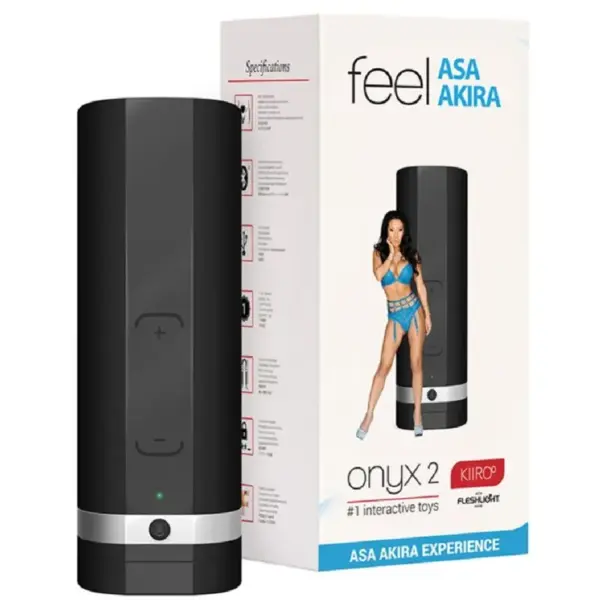 KIIROO - ONYX+ Teledildonic Masturbador ASA AKIRA Experience - Imagen 2