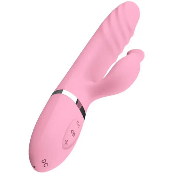 ARMONY - Vibrador y Empujador con Lengua Efecto Calor Rosa - Imagen 2