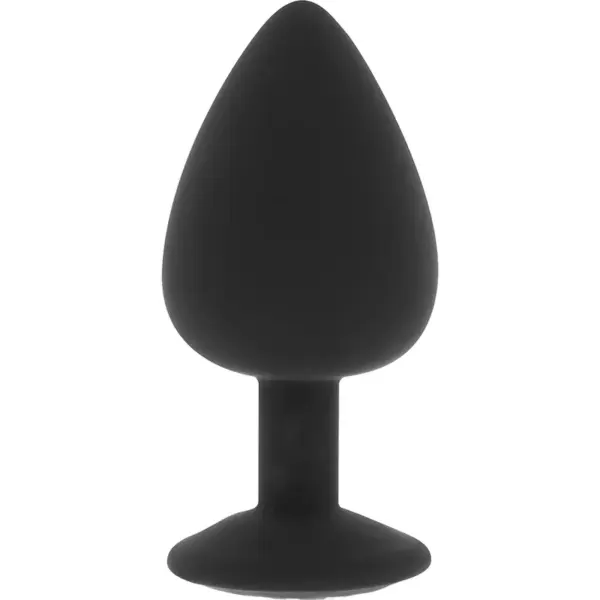 OHMAMA - Plug Anal Silicona Diamond Talla L 9 cm - Imagen 2