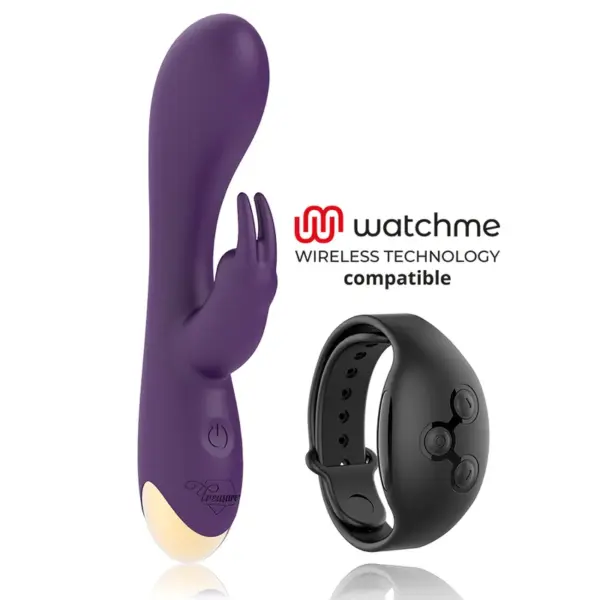 TREASURE - Vibrador rabbit compatible con tecnología WATCHME Wireless