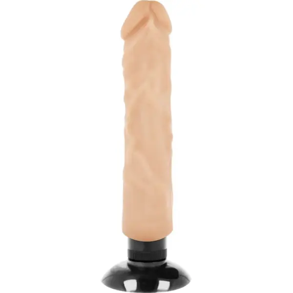 BASECOCK - Vibrador Realístico 20 cm Natural - Imagen 5