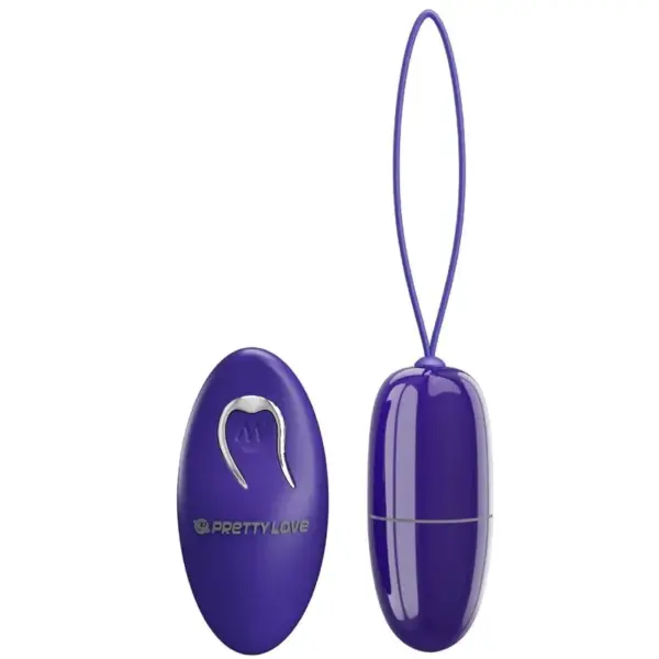 Pretty Love - Huevo vibrador remoto violeta para tu placer