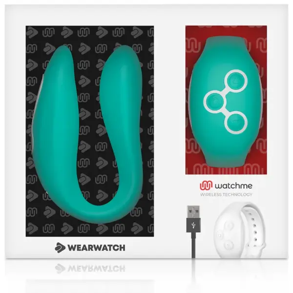 WEARWATCH - Vibrador Dual Technology Watchme Light Green - Imagen 8