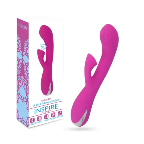 Inspire - Vibrador rabbit con succión lila