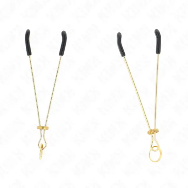 KINK - Pinzas para Pezones Fina Dorado 7 cm