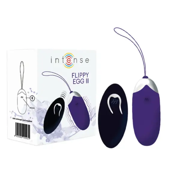 INTENSE - Huevo recargable remoto lila para placer intenso