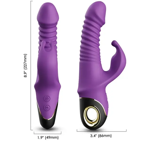 ARMONY - Vibrador rabbit violeta para el placer absoluto - Imagen 3