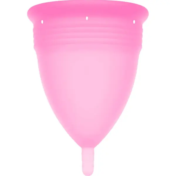 STERCUP - Copa Menstrual FDA Silicona Rosa - Talla S - Imagen 3