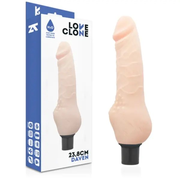 LOVECLONE - Vibrador realista con auto-lubricación de 23.8 cm - Imagen 2