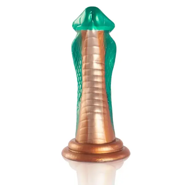 EPIC CYBERSILICOCK - Python Dildo Cobra Verde para Placer Épico - Imagen 5