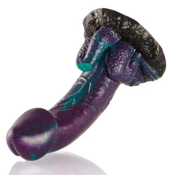 EPIC - Basilisk Dildo Doble Placer Escamoso Tamaño Pequeño - Imagen 4