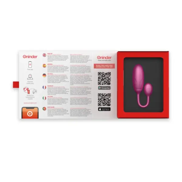 ONINDER - Denver Huevo Vibrador Rosa con App Gratuita - Imagen 8