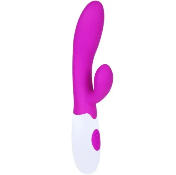 Pretty Love - Vibrador rabbit con licking morado - Imagen 2