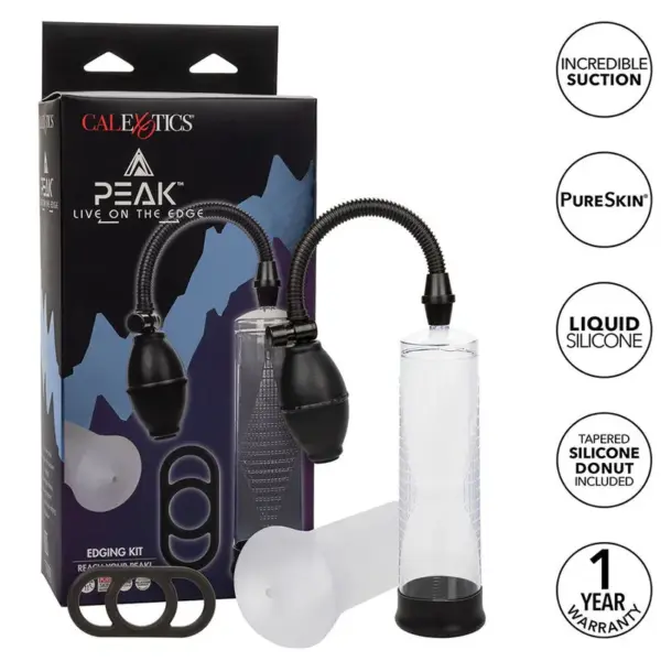 CALEXOTICS - Peak Kit Bomba Succionadora para Placer Intenso