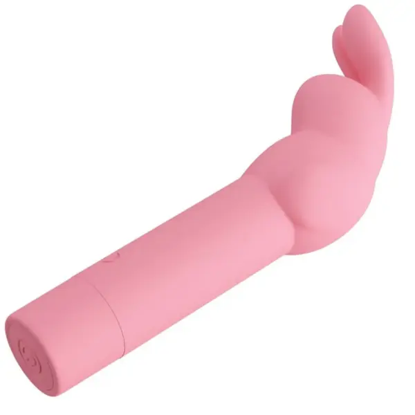 Pretty Love - Vibrador conejo de silicona rosa Gerardo - Imagen 6