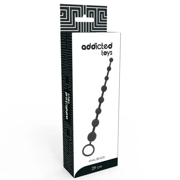 ADDICTED TOYS - Bolas Anales 29 cm Negro para Placer Infinito - Imagen 5