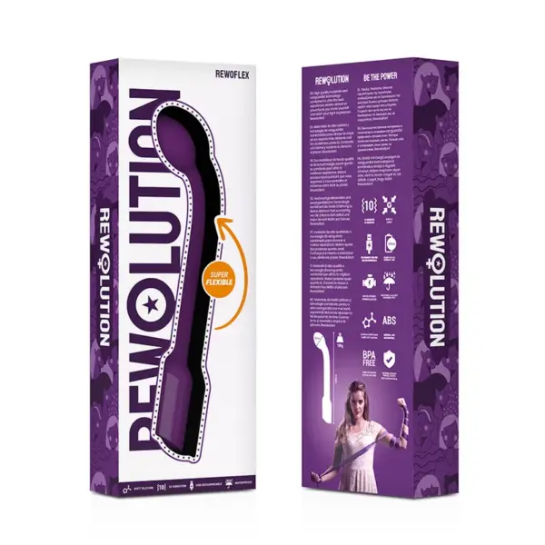 REWOLUTION - Rewoflex Vibrador Estimulador Punto G Flexible - Imagen 8