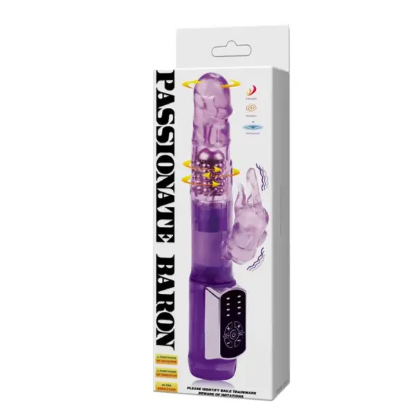 Rabbit Passion Baron - Vibrador rotador con múltiples funciones - Imagen 10