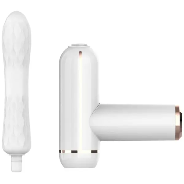 Armony - Fking Machine Vibrador Ajustable & Automático Blanco - Imagen 5