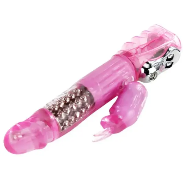 BAILE - Vibrador rabbit con rotación y multivelocidad morado - Imagen 2