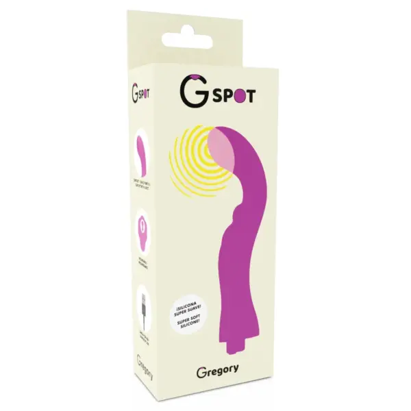 G-SPOT - Vibrador Punto G Gregory Violeta - Imagen 2