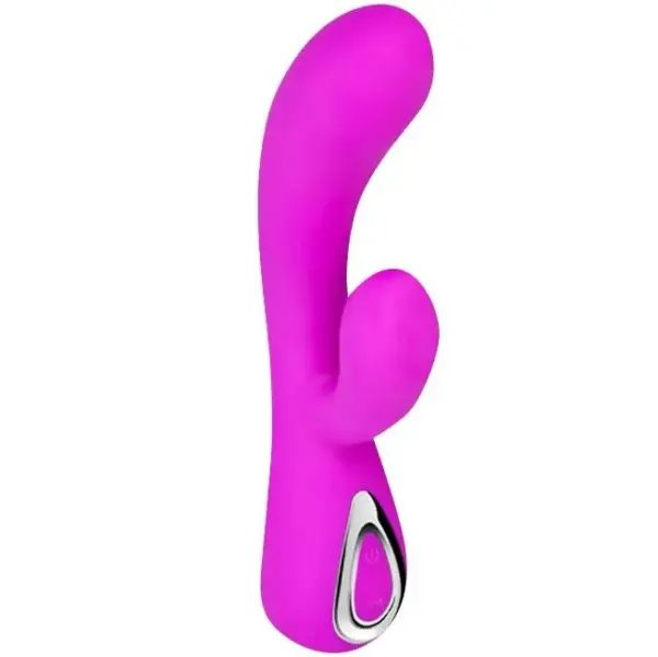 Pretty Love - Vibrador rabbit con licking morado - Imagen 4