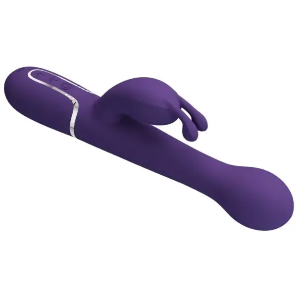 Pretty Love - Vibrador rabbit con licking morado - Imagen 7