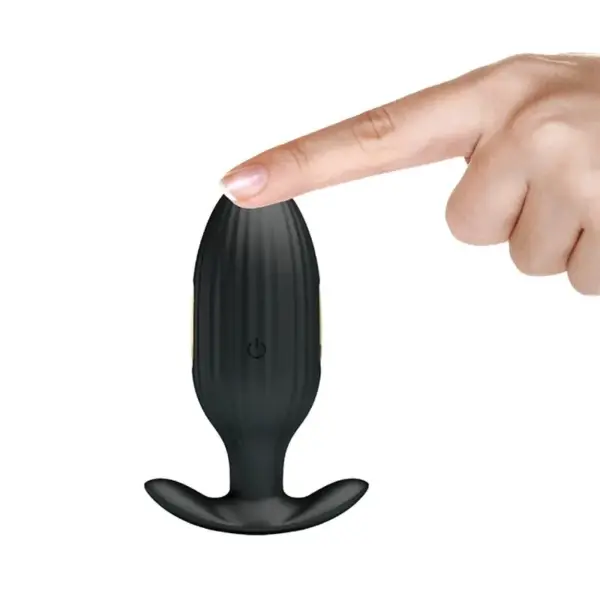 Pretty Love - Kelly Plug Anal Vibrador Recargable Negro - Imagen 7