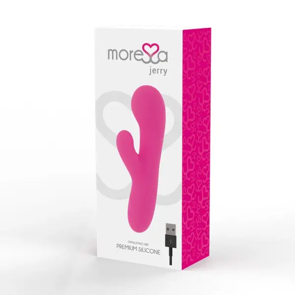 MORESSA - Jerry Clip Vibrador Premium Silicona Recargable para Punto G y Clítoris - Imagen 3