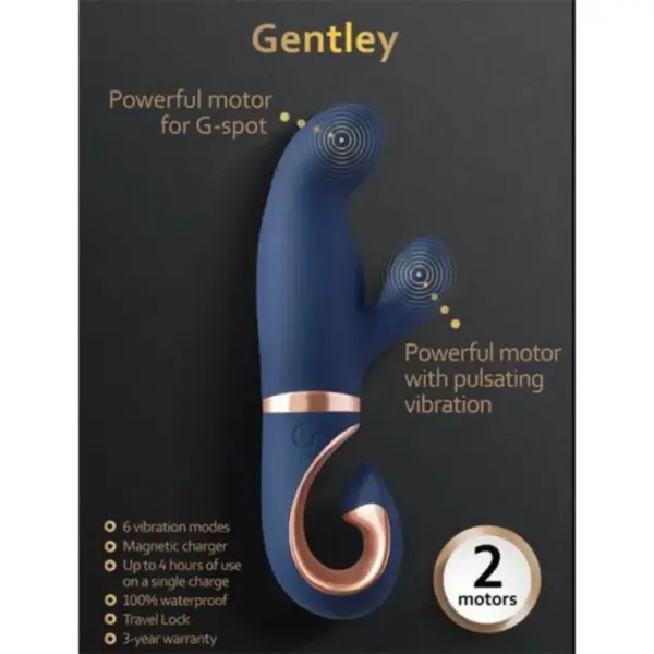 G-VIBE - GENTLEY G-SPOT VIBE AZUL CARIBE - Imagen 2