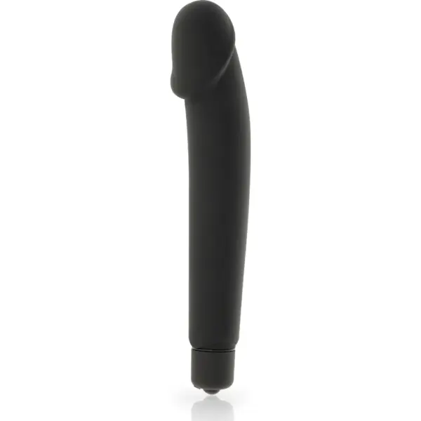 Dolce Vita - Vibrador Realista de Silicona Negro - Imagen 3