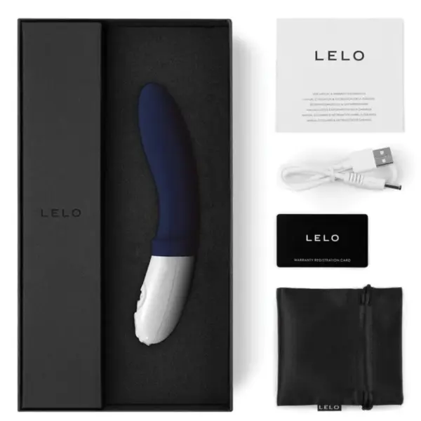 LELO - BILLY 2 DEEP AZUL - Masajeador de Próstata Ergonomico