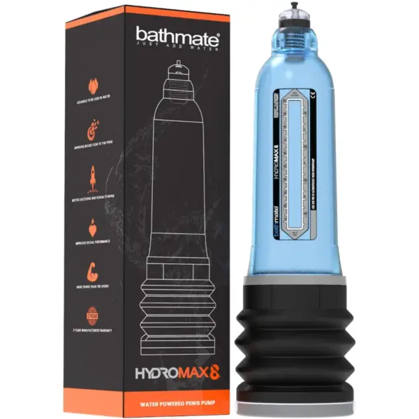 BATHMATE - Hydromax 8 Azul - Bomba para el pene con resultados garantizados - Imagen 2