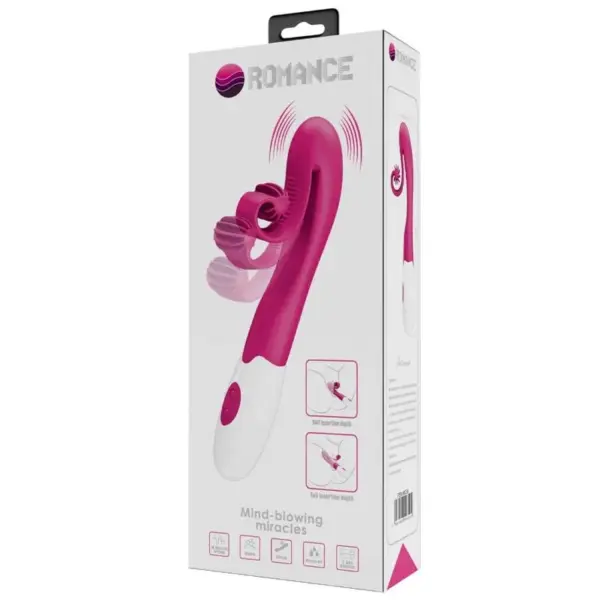 ROMANCE - Vibrador y Estimulador 30 Velocidades Rosa - Imagen 9