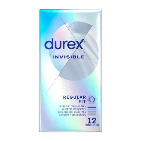 Durex - Invisible Extra Fino 12 Unidades - Imagen 2