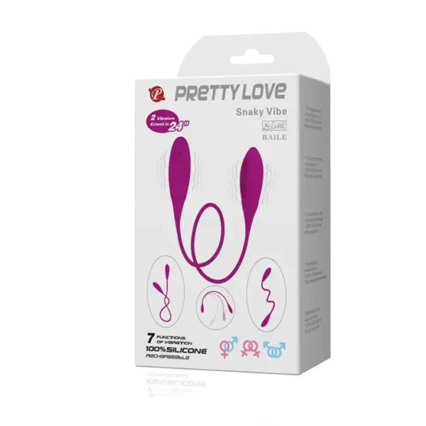 Pretty Love - Snaky Deluxe Vibrador 7 V - Imagen 9