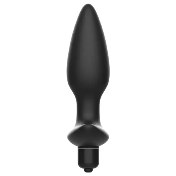 ADDICTED TOYS - Masajeador Plug Anal con Vibración Negro - Imagen 4