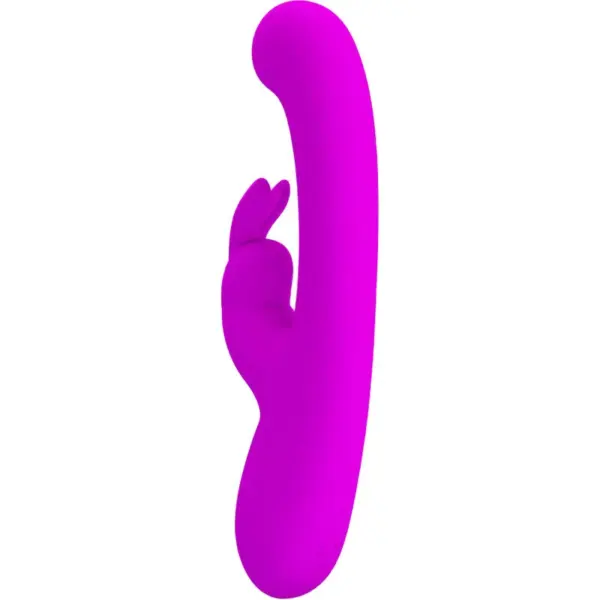 Pretty Love - Vibrador rabbit con licking morado - Imagen 3