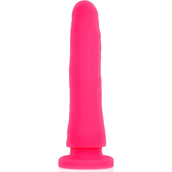 DELTACLUB - Dildo Rosa de Silicona Médica 23 cm x 4.5 cm - Imagen 3