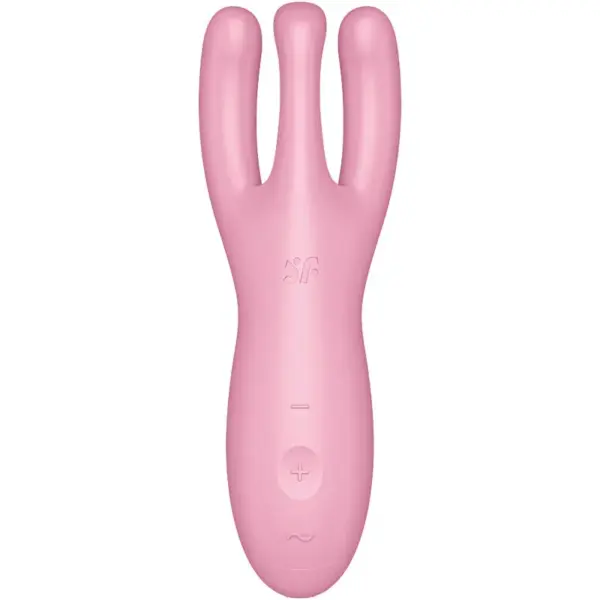 Satisfyer - Threesome 4 Vibrador App Rosa - Imagen 2