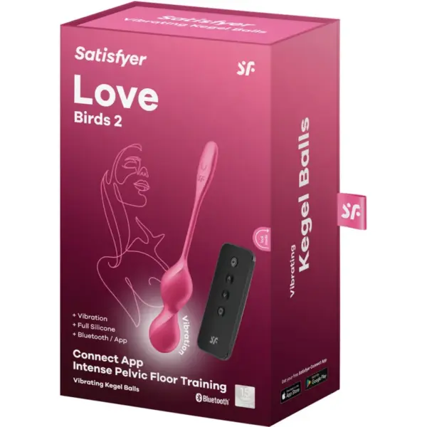 Satisfyer Love Birds 2 - Bolas Kegel vibratoras con app gratuita - Imagen 5