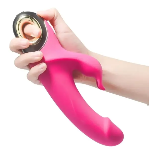 ARMONY - Vibrador rabbit rotador fucsia - Imagen 4