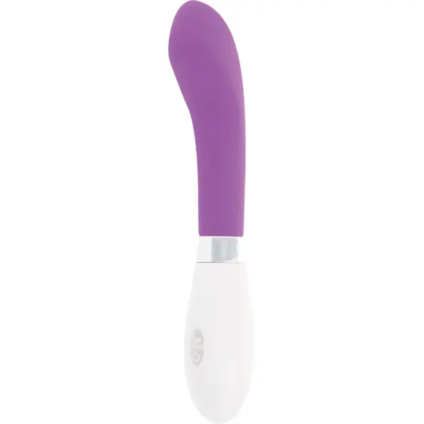 GLOSSY - Vibrador Lila John con Curva Natural - Imagen 3