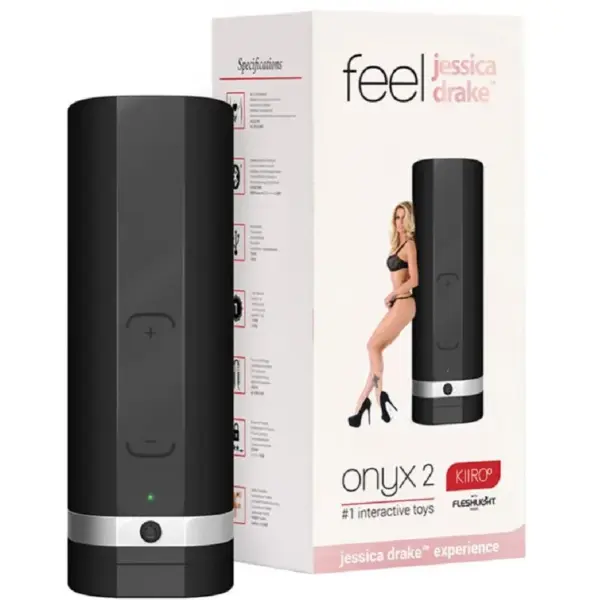 KIIROO - ONYX+ Teledildonic Masturbador Jessica Drake Experience - Imagen 2