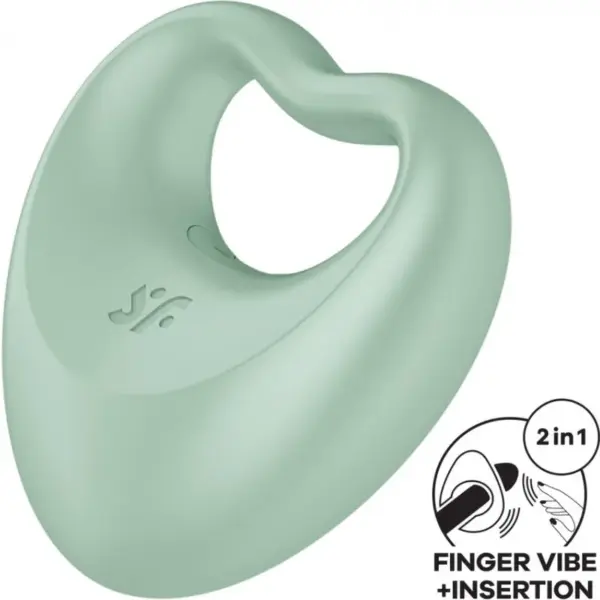 Satisfyer - Perfect Pair 3 Verde: Estimulador 2 en 1 para el Placer Total