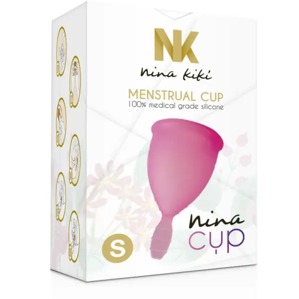 NINA KIKÍ - Copa Menstrual Rosa - Talla S - Imagen 6