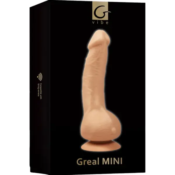 G-VIBE - Greal Mini Dildo Vibrador Silicona Natural - Imagen 3