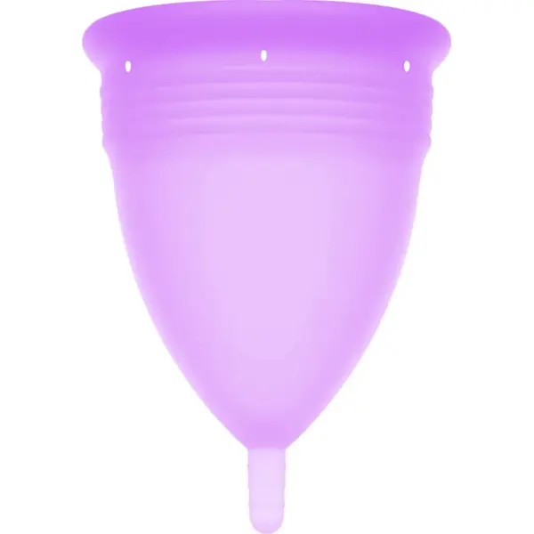 STERCUP - Copa Menstrual FDA Silicona Lila - Talla L - Imagen 3