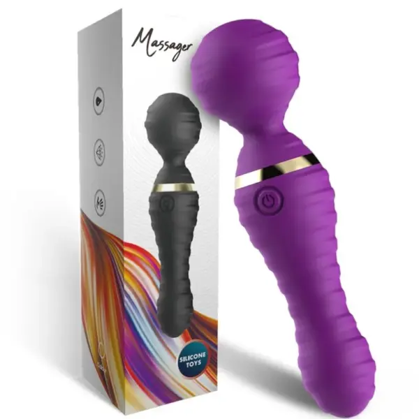 ARMONY - Masajeador y vibrador pequeño violeta - Imagen 4