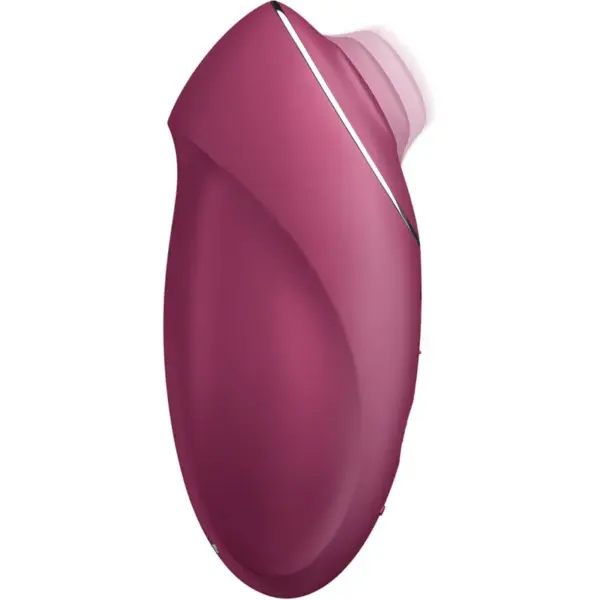 Satisfyer - Tap & Climax 1 Vibrador Lay-On Rojo - Imagen 2